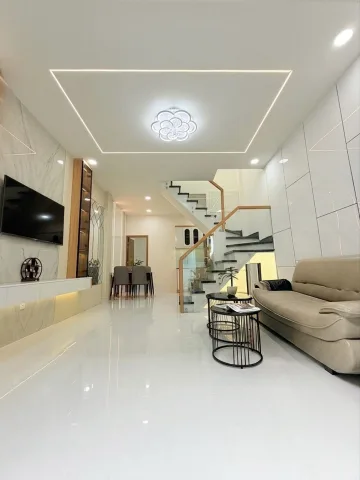 NGAY ĐẦM SEN TRUNG TÂM SÀI GÒN NHÀ HAI TẦNG MỚI 100% FULL NỘI THẤT
