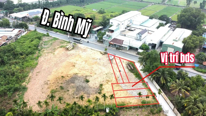 Bán Đất 135m2 có sẵn 114 m2 thổ cư giá 2.55 tỷ tại Đường Bình Mỹ Xã Bình Mỹ Huyện Củ Chi TP. Hồ Chí Minh