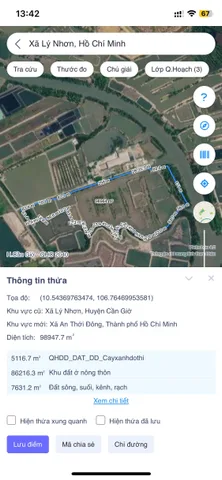 Quỹ đất vàng 10ha mặt tiền Lý Nhơn Cần Giờ giá siêu tốt