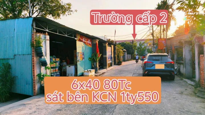 Bán Đất 236m2 có sẵn 80 m2 thổ cư giá 1.55 tỷ tại - Chọn - Xã Châu Pha Thành phố Phú Mỹ Bà Rịa - Vũng Tàu