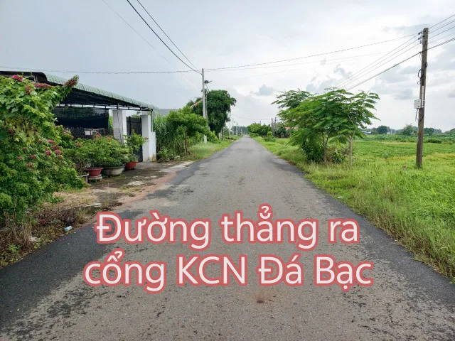 Bán Đất 150m2 có sẵn 80 m2 thổ cư giá 580 triệu tại - Chọn - Xã Đá Bạc Huyện Châu Đức Bà Rịa - Vũng Tàu