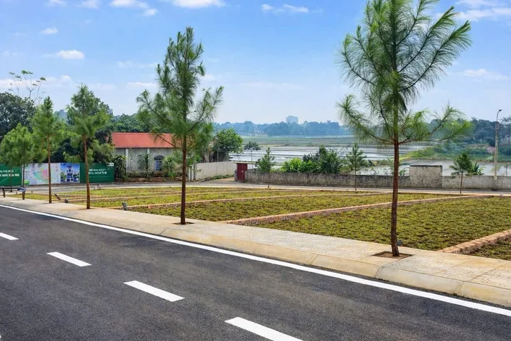 Nhỉnh 300tr 78m đất đô thị, ven đô gần Chợ Bến, Vành đai 5 đường thông ôtô chạy vòng quanh