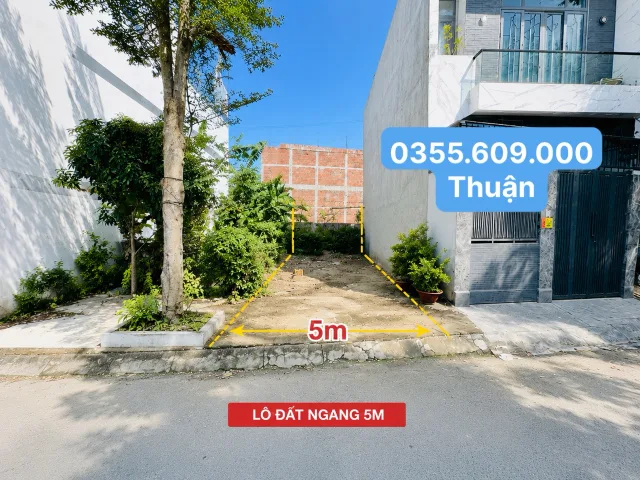 BÁN ĐẤT 80M2-HXH NGUYỄN BÌNH-XÂY DỰNG TỰ DO-GẦN CÔNG AN XÃ-GIÁ 3,78 TỶ