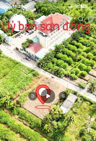 Bán Đất 142m2 có sẵn 122 m2 thổ cư giá 1.15 tỷ tại - Chọn - Xã Sơn Đông Thành phố Bến Tre Bến Tre