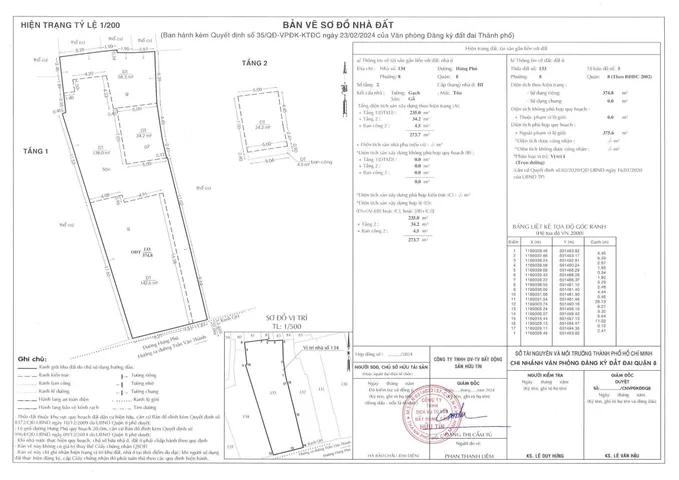 Bán Nhà Mặt Tiền 134 Hưng Phú, Phường 8, Quận 8