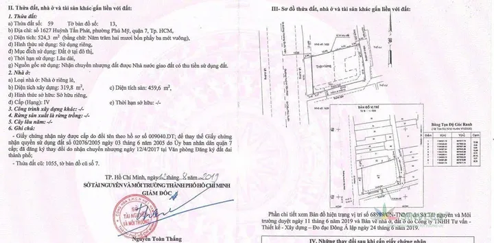 Bán Nhà Mặt Tiền 1627 Huỳnh Tấn Phát, P. Phú Mỹ, Q.7
