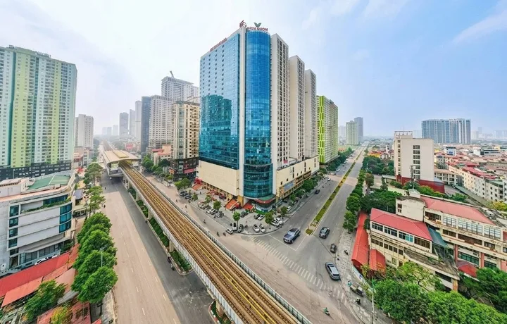 Bán sàn thương mại văn phòng khu Hồ Gươm Plaza mặt đường Trần Phú Hà Đông 💥 Chỉ 2x tỷ có 610m2 sổ lâu dài, dòng tiền cao