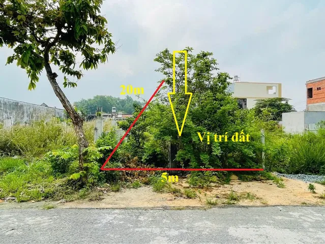 Siêu Phẩm 100m2 vuông vức full thổ tại Thị trấn Củ Chi giá 1tỷ150, Sổ hồng riêng