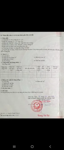 Bán Đất 800m2 tại Đường Bờ Đê Phường 12 Thành phố Vũng Tàu Bà Rịa - Vũng Tàu