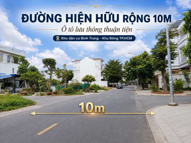 Bán Đất 220m2 có sẵn 220 m2 thổ cư giá 33 tỷ tại Phường Bình Trưng Đông Thành phố Thủ Đức TP. Hồ Chí Minh