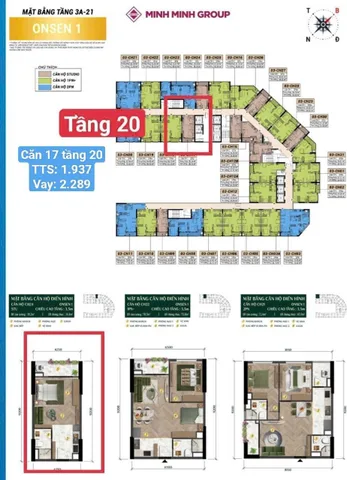 Bán Căn hộ chung cư 38.3m2 giá 2,312 tỷ  tại Đường Phong Châu Xã Vĩnh Thái Thành phố Nha Trang Khánh Hòa