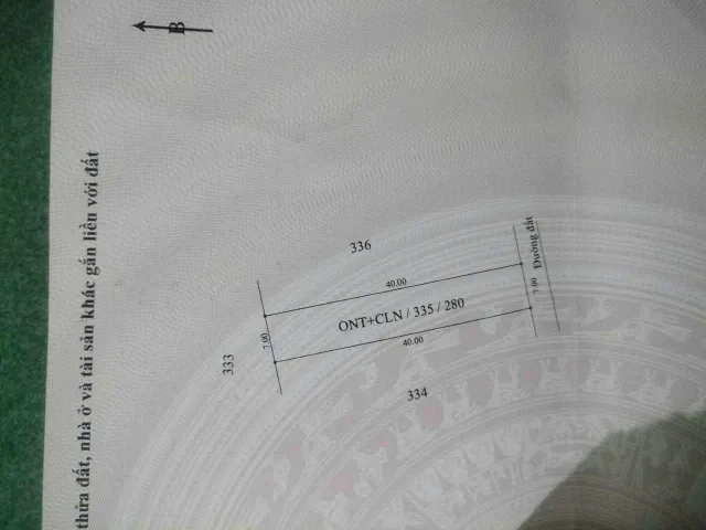 Bán Đất 280m2 có sẵn 60 m2 thổ cư giá 390 triệu tại Xã KRông Búk Huyện Krông Pắc Đắk Lắk