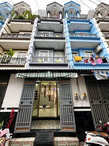 Bán Nhà 4 Tầng Đường Bình Trị Đông Bình Tân