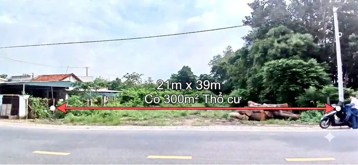 Bán đất mặt tiền Nguyễn Thị Nê, xã Phú Hoà Đông dt 819m2 ( 300m2 thổ ) giá 6,7 tỷ