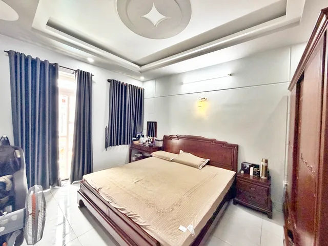 BÁN NHÀ TÂN HÒA ĐÔNG GIÁP QUẬN 6 80M² 4 TẦNG 8.35 TỶ HẺM Ô TÔ 8M FULL NỘI THẤT