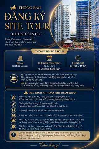 🏗️ ĐẾN TẬN CÔNG TRƯỜNG – CẢM NHẬN TIẾN ĐỘ DESTINO CENTRO