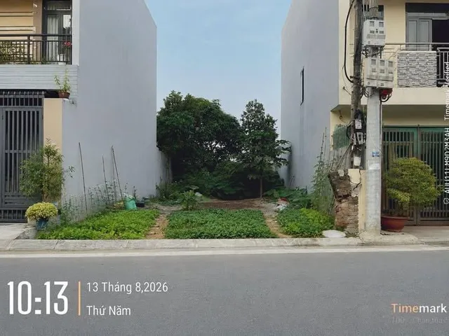 BÁN GẤP NỀN MẶT TIỀN ĐƯỜNG NHỰA TÂN THÔNG HỘI - CỦ CHI 1 TỈ 2