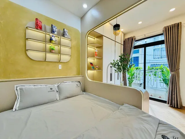 NHÀ KẾ QUANG TRUNG LOTTE MART GÒ VẤP NGANG 8M 40M² 3PN 5.47 TỶ FULL NỘI THẤT CAO CẤP