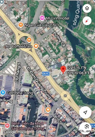 Bán Đất 63.2m2 có sẵn 63.2 m2 thổ cư giá 3 tỷ tại hẻm Đường 23/10 - Chọn - Phường Tây Nha Trang Khánh Hòa