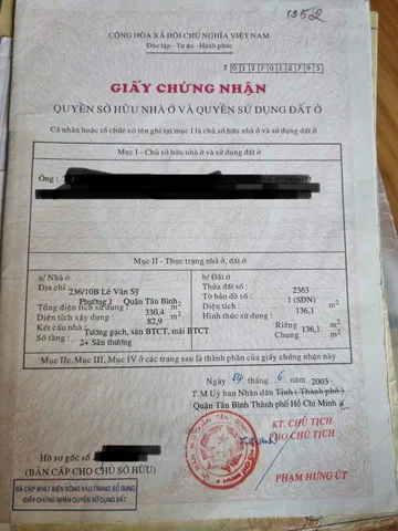 Bán Nhà Mặt Tiền 68-70 Tân Canh, Phường 1, Tân Bình