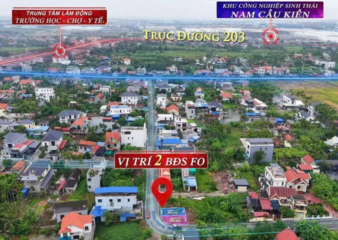 08.2026.Bán Đất 50m2 , mặt đường nhựa 7m. giá 1.7 tỷ tại Lâm Động . liên hệ 0362558882