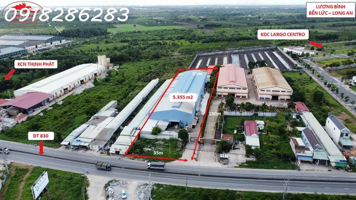 🔥 CHÍNH CHỦ BÁN KHO/XƯỞNG ĐANG CÓ DÒNG TIỀN – BẾN LỨC, LONG AN 🔥