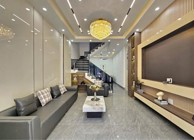 Chỉ hơn 4 tỷ sở hữu nhà mới Miếu Hai Xã mặt ngõ thông, 49m² x 4 tầng gần Hồ Sen, Tô Hiệu