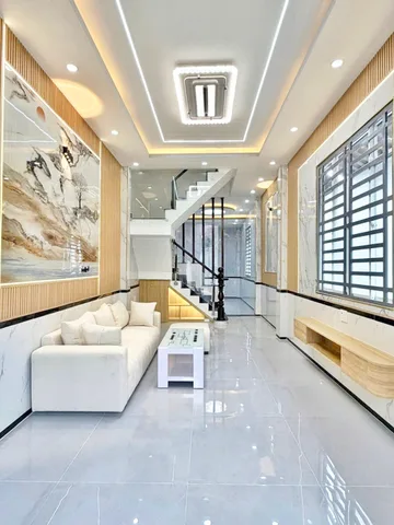 LÂM THỊ HỐ KẾ HUỲNH THỊ HAI QUẬN 12 45M² HẺM XE HƠI 3 TẦNG 4PN 4,88 TỶ