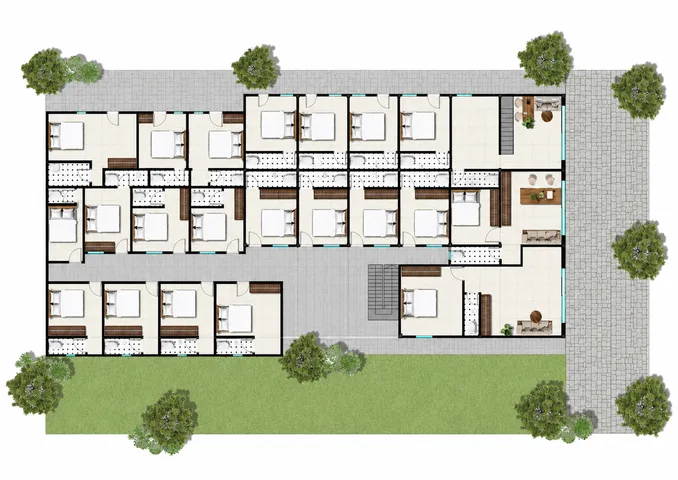 🚨 482m² ĐẤT – 30 PHÒNG TRỌ + 2 SHOPHOUSE – DÒNG TIỀN ỔN ĐỊNH NGAY KCN HÒA KHÁNH