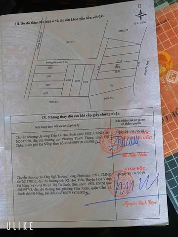 Bán lô đất Nguyễn Bá Tùng Huyện Hòa Vàng 📌📌📌Làm việc trực tiếp giá tốt !!!