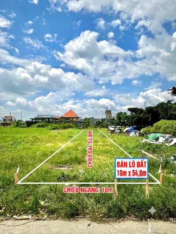 ĐẤT ĐẸP ĐỨC HÒA - LONG AN, NGANG 10M, DÀI 54,8M – DIỆN TÍCH GẦN 550M²