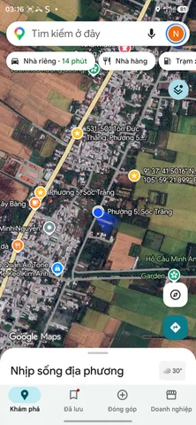 Gíá tốt: Chính chủ bán đất diện tích 727.7m2, sẵn sổ - mặt tiền đường Kênh Cầu Xéo, P.5, Tp.Sóc Trăng