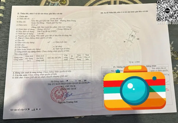 Bán đất đấu giá Thờn Bơn Biên Giang, 66m2 phân lô vỉa hè, cách QL6 chỉ 300m