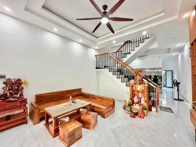 🔥Nhà 3 tầng, mặt tiền Bông Văn Dĩa, KQH Bàu Vá cực đẹp❌️❌️