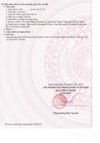 Bán Nhà Mặt Tiền 292-292A Bạch Đằng, P.14, Q.Bình Thạnh