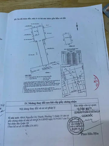 Bán Nhà Mặt Tiền 484-484A Nguyễn Chí Thanh, P7, Quận 10