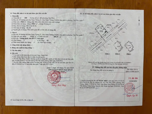 Bán Nhà Mặt Tiền 09 (B50) đường nội khu Nam Thông IC, khu Nam Thông 1 (S20), khu phố 6, P. Tân Phú, Quận 7