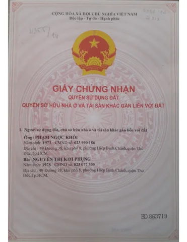 Bán Nhà Mặt Tiền 21 Lê Quang Định, Phường 14, Quận Bình Thạnh