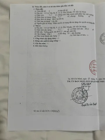 Bán Nhà Mặt Tiền 115 Lê Văn Sỹ, P.13, Phú nhuận