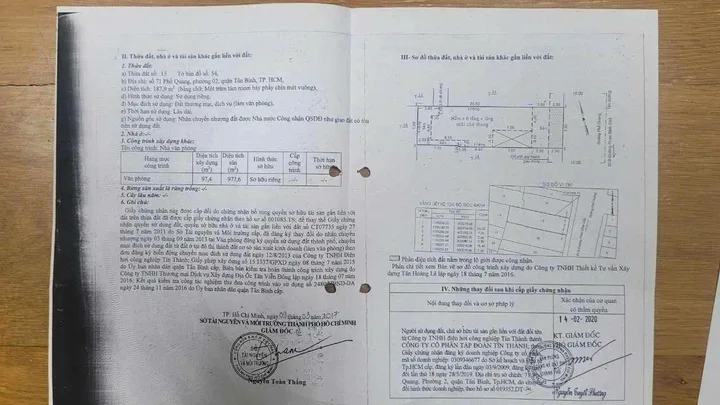 Bán Nhà Mặt Tiền 71 Phổ Quang, P.2, Q. Tân Bình
