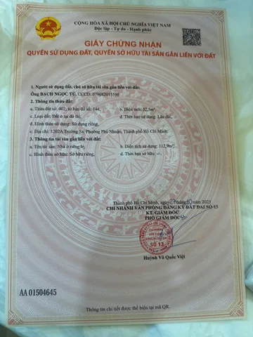 Bán Nhà Mặt Tiền 1202-1202A Trường Sa, P13, Phú Nhuận