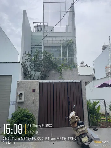 Bán Nhà riêng 86.5m2 có sẵn 86.5 m2 thổ cư giá 9 tỷ tại Đường Trung Mỹ Tây 17 Phường Trung Mỹ Tây Quận 12 TP. Hồ Chí Minh