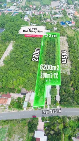 Đất 6200m2 SÁT QL13 GIÁ 4 TỶ300 - SẴN THỔ CƯ