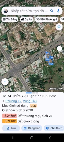 💎 CHO THUÊ ĐẤT MẶT TIỀN 2/9 – 3.000M² – NGANG 30M – 50 TRIỆU/THÁNG 💎