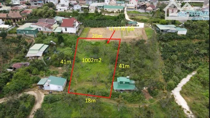 🍀Bán Đất 1000m2 có sẵn 300 m2 thổ cư giá 🍀9.8 tỷ tại Đường Xã Xuân Thọ Xã Xuân Thọ Thành phố Đà Lạt Lâm Đồng