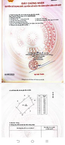 Bán Đất 20000m2 giá 52tỷ tại - Chọn - - Chọn - Phường Bắc Gia Nghĩa Lâm Đồng