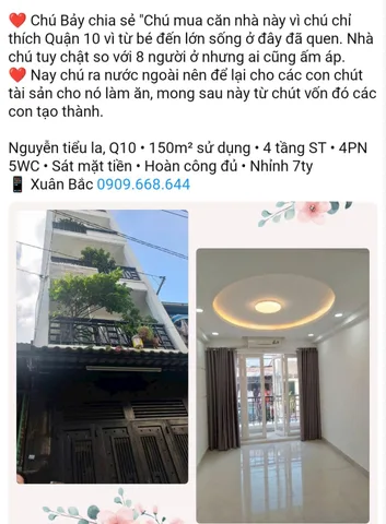 ❤ Chú Bảy chia sẻ "Chú mua căn nhà này vì chú chỉ thích Quận 10 vì từ bé đến lớn sống ở đây đã quen. Nhà chú tuy chật so với 8 người ở nhưng ai cũng ấm áp.
❤ Nay chú ra nước ngoài nên để lại cho các con chút tài sản cho nó làm ăn, mong sau này từ chút vố