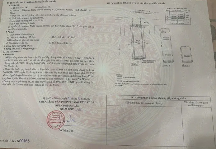 Bán Nhà Mặt Tiền 15 Nguyễn Trọng Tuyển, P.15, Phú Nhuận