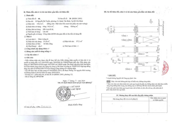 Bán Nhà Mặt Tiền 18 Nguyễn Bá Tuyển, P. 12, Q. Tân Bình