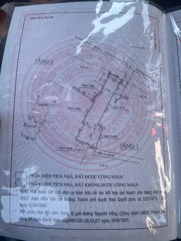 Bán Nhà Mặt Tiền 116 NGUYÊN HỒNG, P.11, BÌNH THẠNH